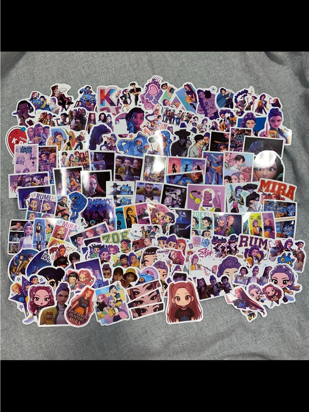 Kpop Demon Hunters Stickers, pack of 50